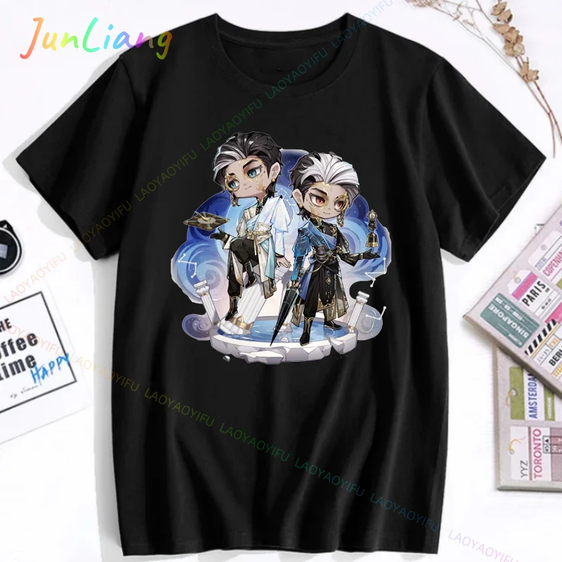 Identity V T Shirt Funny Unisex Clothing Shirts Graphic Harajuku Man Tee  Birthday Gift Party Shirt Game Enthusiast Tee