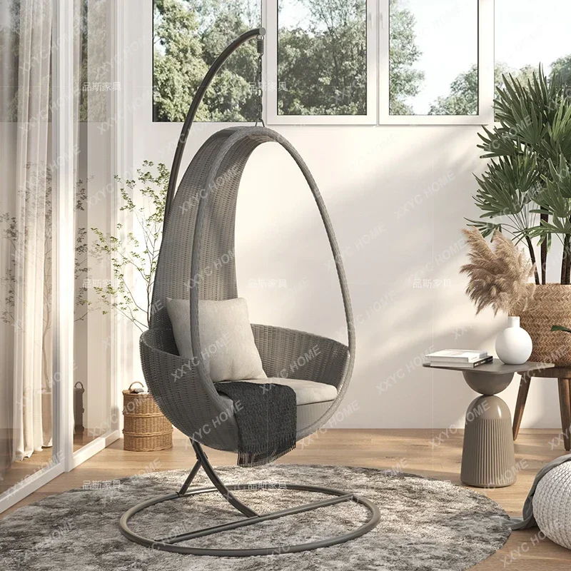 Glider Indoor Hammock Home Rocking Chair Balcony Swing Cradle Chair Single Bird's Nest Chair