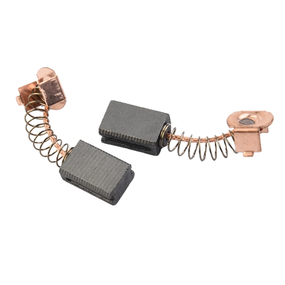 2pcs Angle Grinder Carbon Brushes Replacement Spare Parts 12x8x5mm Electric Motor Carbon Brush Power Tool Accessories