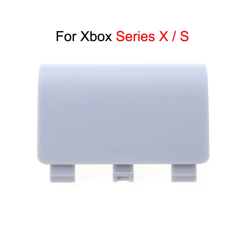 YuXi For Xbox One Series X S Wireless Controller Plastic Battery Shell Lid Back Case Replacement Housing Door Cover