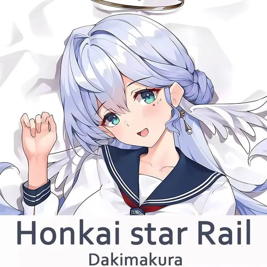 

Robin Rail Honkai Star Dakimakura 2WAY Hing Body Наволочка Чехол Аниме Подушка
