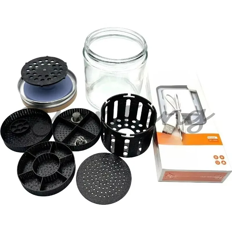 3D printed mini washing machine model set, realistic micro washing machine built by DIY scene