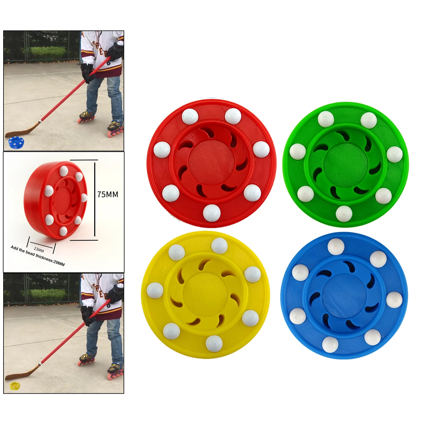 Professional Ice Hockey Pucks Roller Hockey Balls Classic Winter Sports Supplies