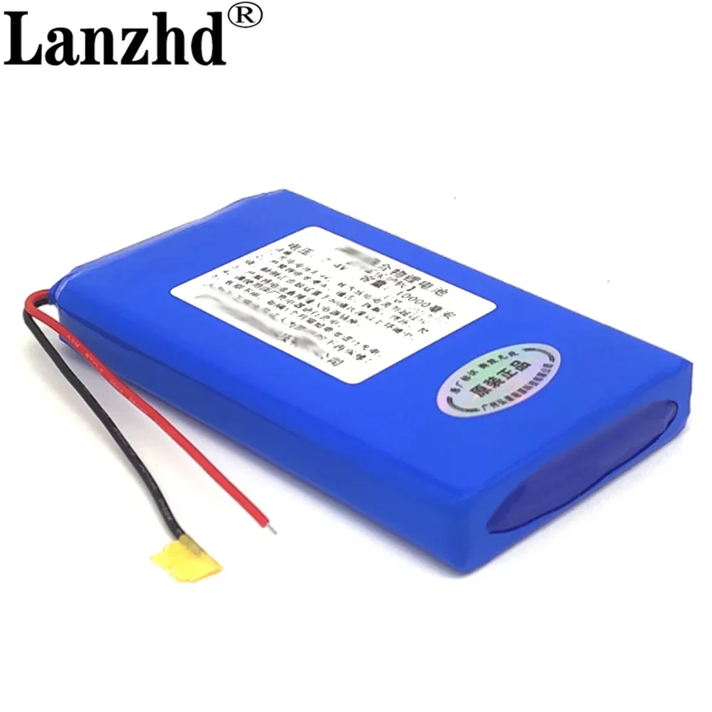 1-10PCS New 126095 7.4v Li polymer battery pack 5000mAh Li-po Batery 12*60*95mm battery for RC car helicopter drone model toys