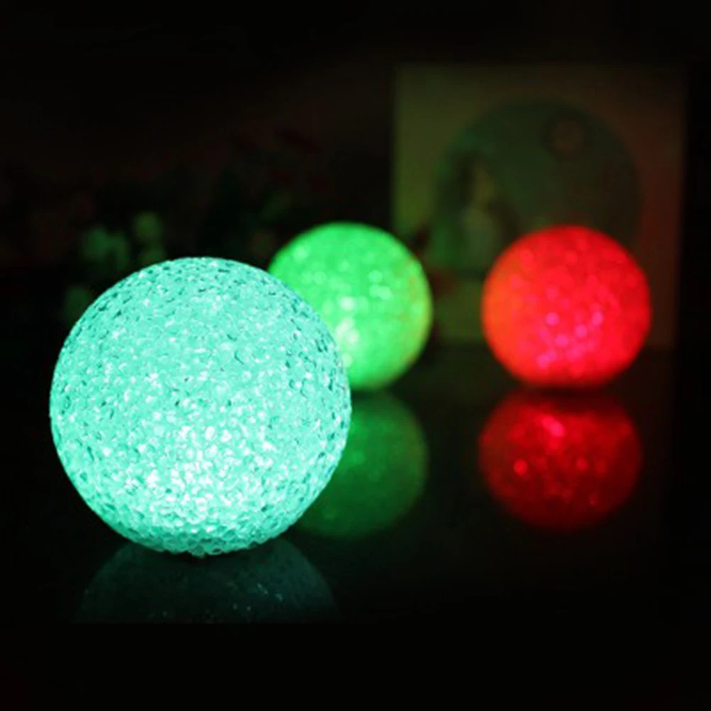 1 pc Glowing Crystal Ball Night Light Colorful Light Gradient Decorative Table Lamps Luminous Toy Balls Bedroom Office Nursery