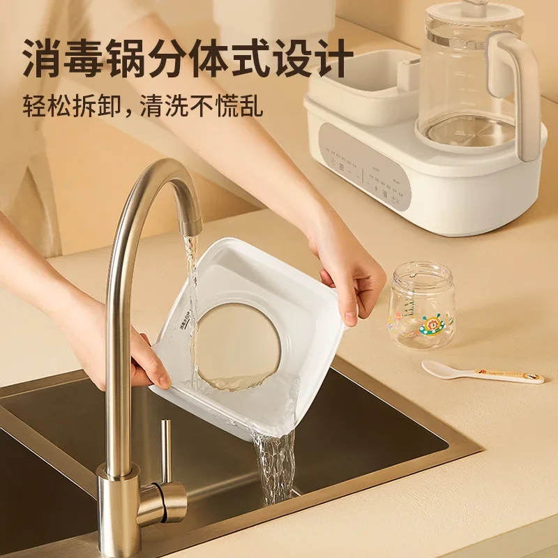 220V Disinfection and drying 2-in-1 newborn milk warmer household baby bottle sterilizer