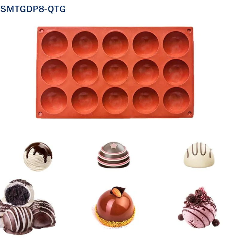 Hot Silicone Chocolate Sphere Mold Multi-hole Half Ball Molds Hemisphere Shape Cake Mousse Dessert Baking Mold