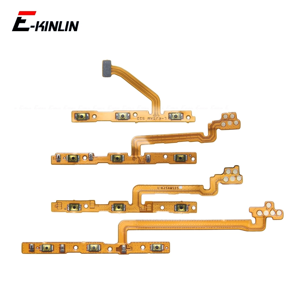 Power Switch On Off Volume Side Button Key Flex Cable For Samsung Galaxy S26 S25 Ultra Edge S24 Plus FE S23 S22 S21 5G