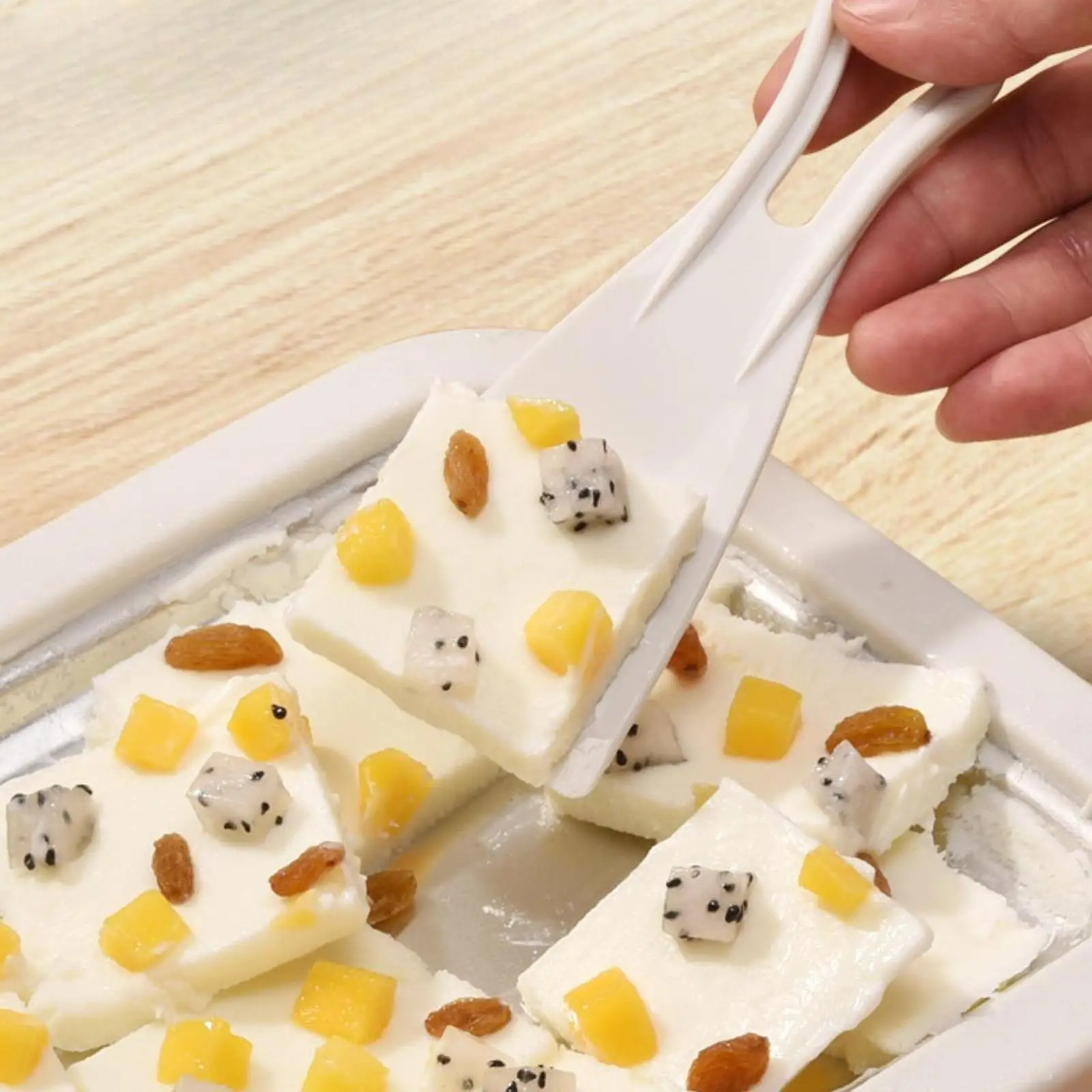 Ice Cream Maker Pan Fun Parent Child Activities DIY Frozen Yogurt Maker Tray