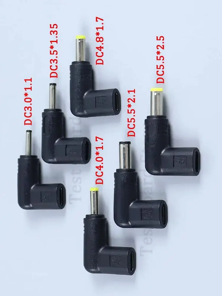 Connecteur d'alimentation USB C PD vers DC universel 5V 9V 12V 15V 19.5V Type C vers prise Jack DC, adaptateur de charge, convertisseur pour tablette routeur