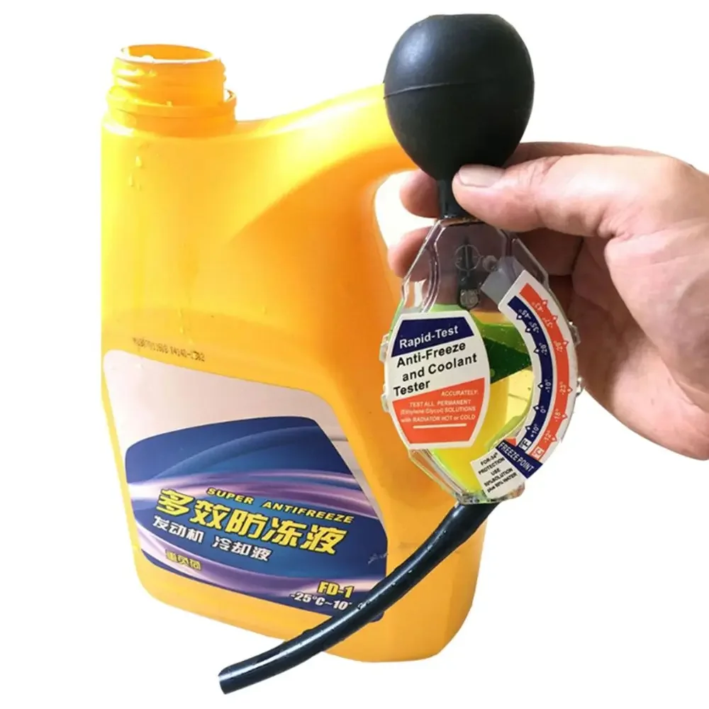 Deluxe Anticongelante & Refrigerante Tester, Hidrômetro do carro, Automóvel Bateria Fluid Tester, compatível com o veículo