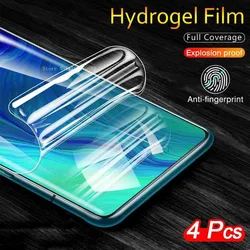 4Pcs High Definition Screen Protector For Samsung Galaxy A32 5G 4G A31 A30 A42 A41 A40 A40s A55 A54 A53 A52 A52s Hydrogel Film