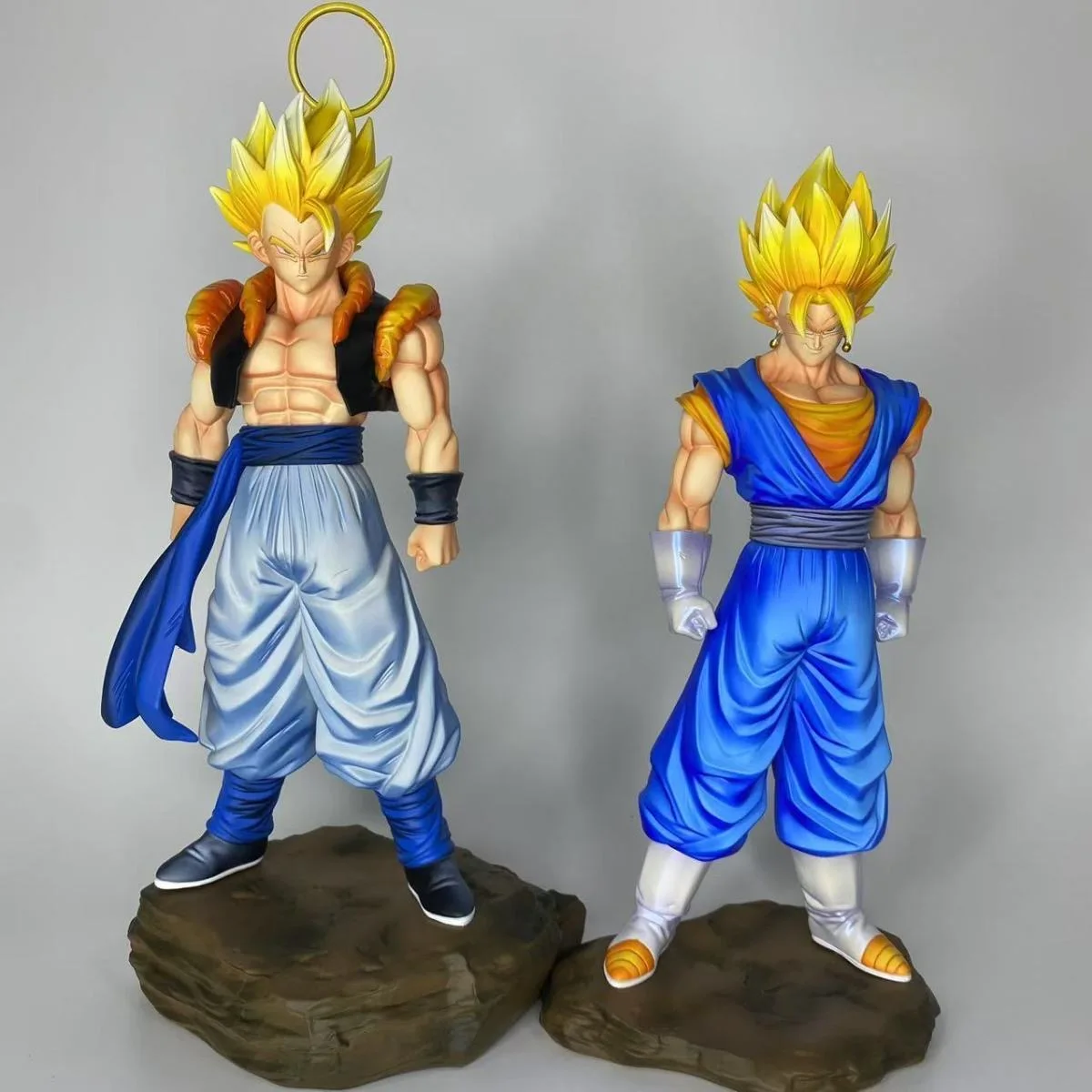 

30cm Dragon Ball Figures Vegeta Vegetto Standing Pose Anime peripheral Action Figures PVC Model Statue Collection Decor Gift Toy