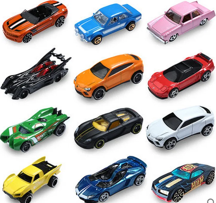 2022 NEW 1-72pcs/box Hot Wheels Diecast Metal Mini Model Brinquedos Hotwheels Toy Car Kids Toys For Children Birthday 1:43 Gift