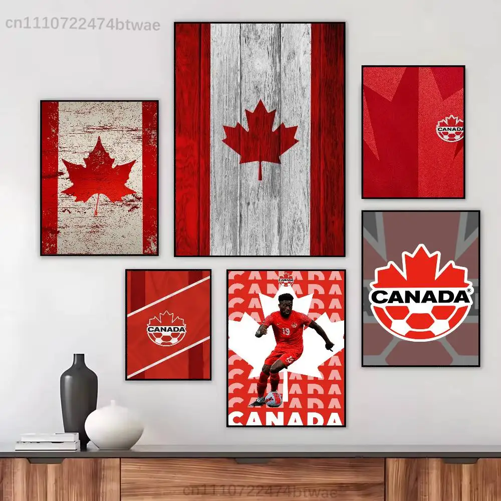 

26 WC Host Team Canada CAN Classic Poster Wall art print art suitable for living room bedroom bar parlor home decoration gift