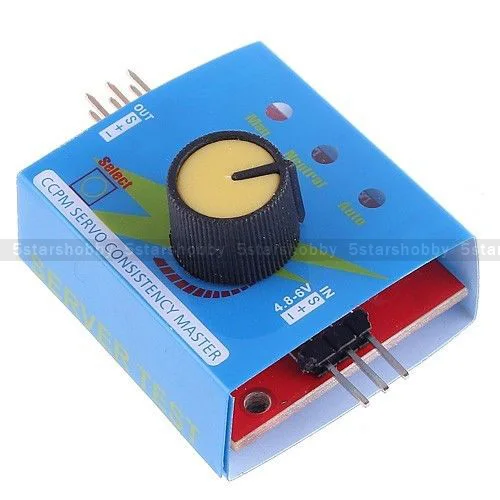 

New Multi RC Digital ESC Servo Tester 3CH ECS Consistency Speed Controler Power Channels CCPM Meter