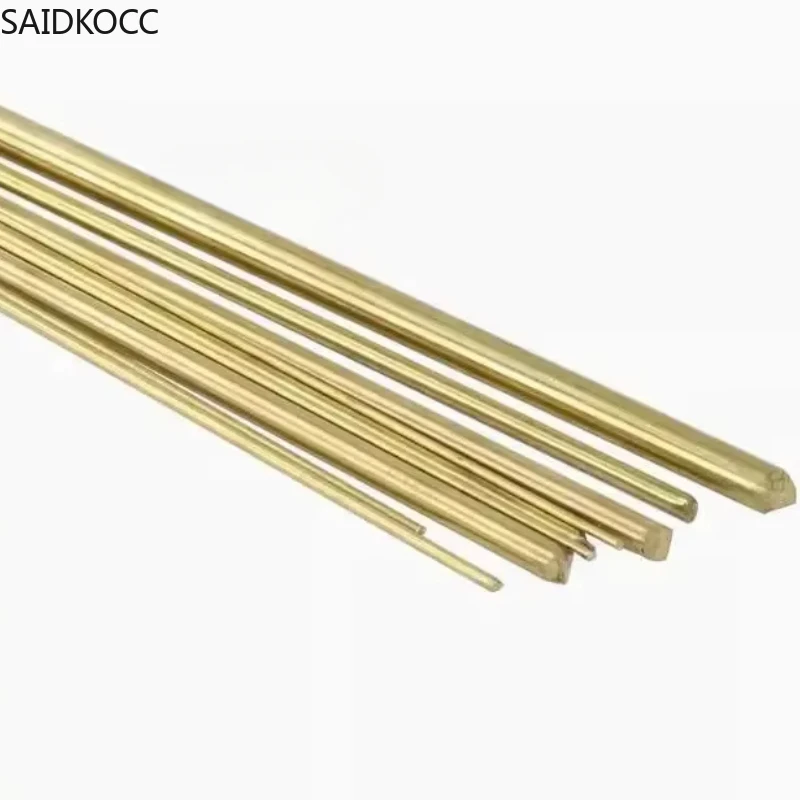 SAIDKOCC 2.3mm 2.4mm 2.5mm 2.6mm 2.8mm 3mm 3.2mm 3.5mm diameter H62 brass stick round brass rod brass wire and rod  bar