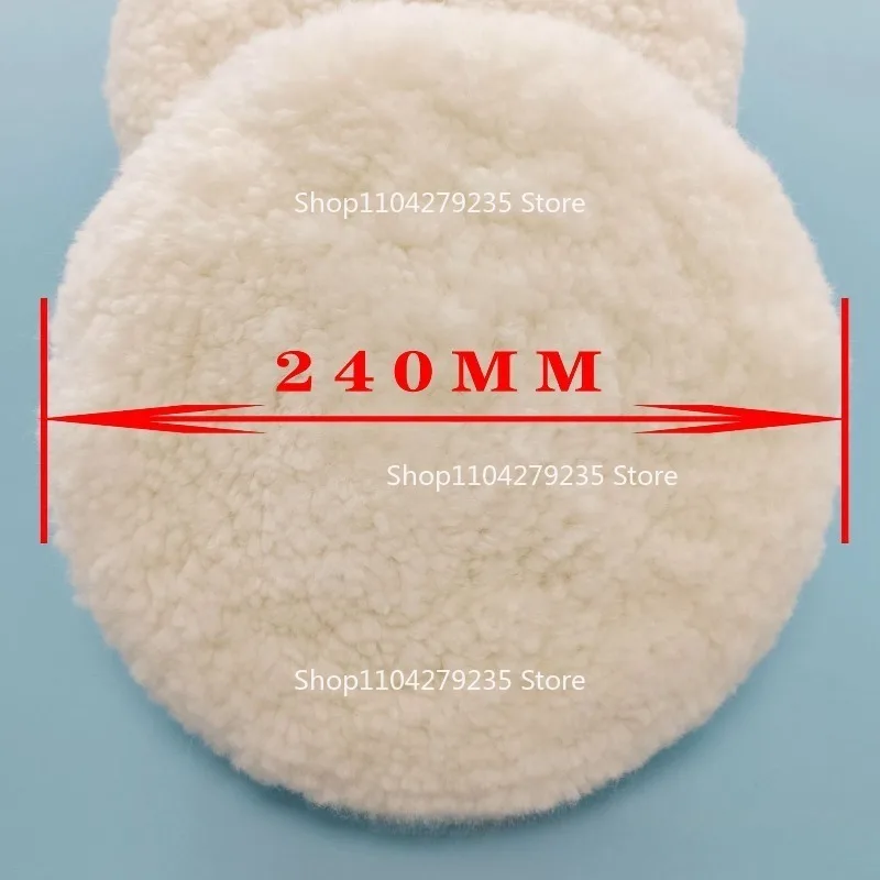 Double Sided Wool Polishing Pad 05701 05705 For Car Paint Stone Polishing