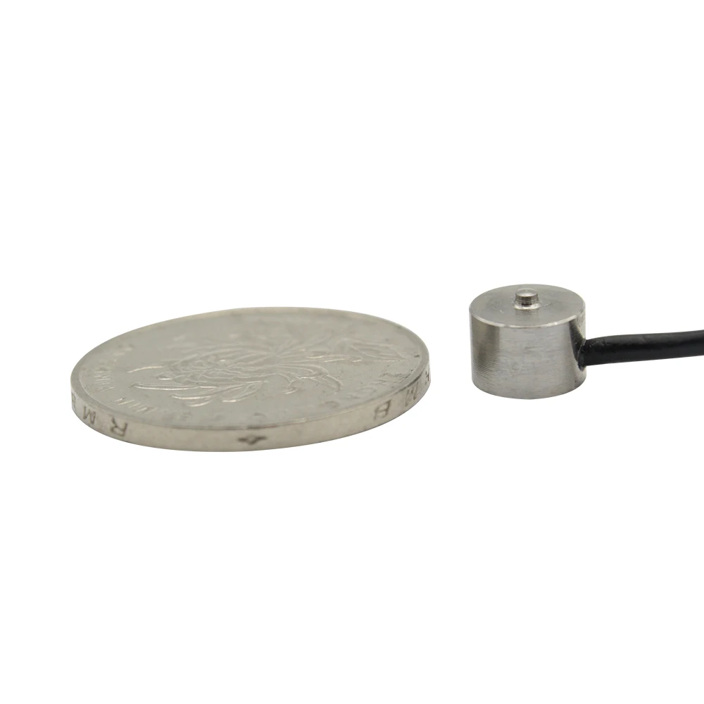 Compact Miniature Load Cell Stainless Steel IP65 100kg 10kHz Quick Response Keyboard Force Test Sensor for 3C Digital Aging Test