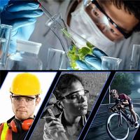 1PCS Wind Dust Protect Goggles Eye Protection Dustproof Work Safety Glass Waterproof Anti-Splash Protective Glasses