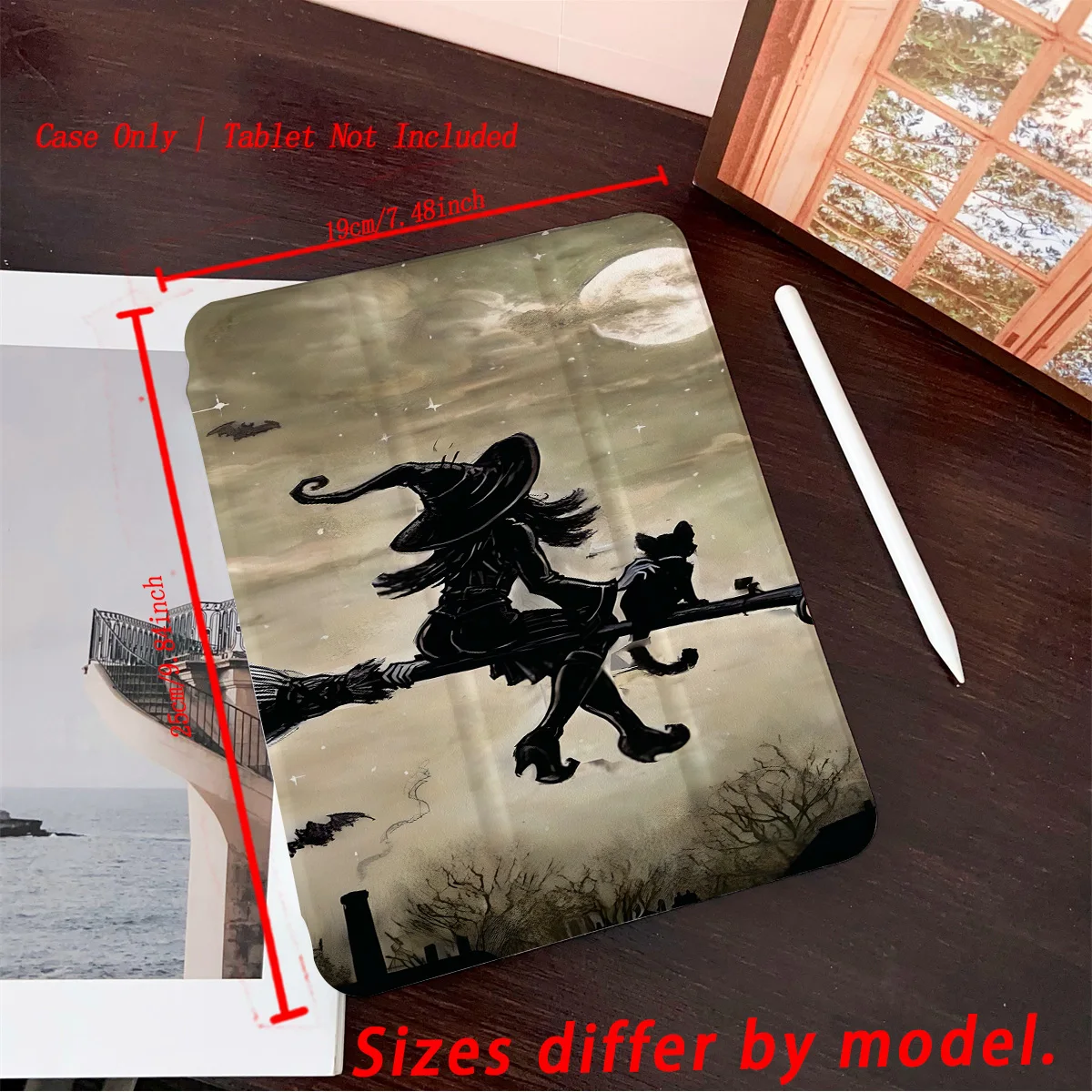 حافظة iPad بنمط فني فريد من نوعه - غطاء متين مقاوم للصدمات لهاتف Apple Pro/Air/Mini