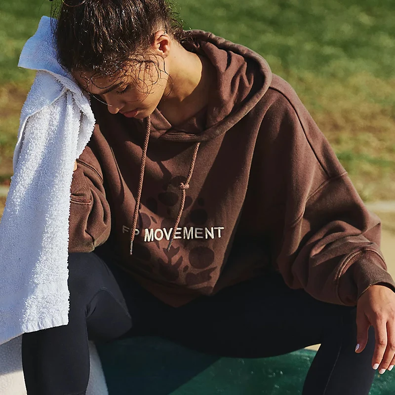 Y2K Amerikaanse retro dames sporthoodie gotische letterprint comfort losse pasvorm trui streetwear essentiële veelzijdige vrijetijdskleding