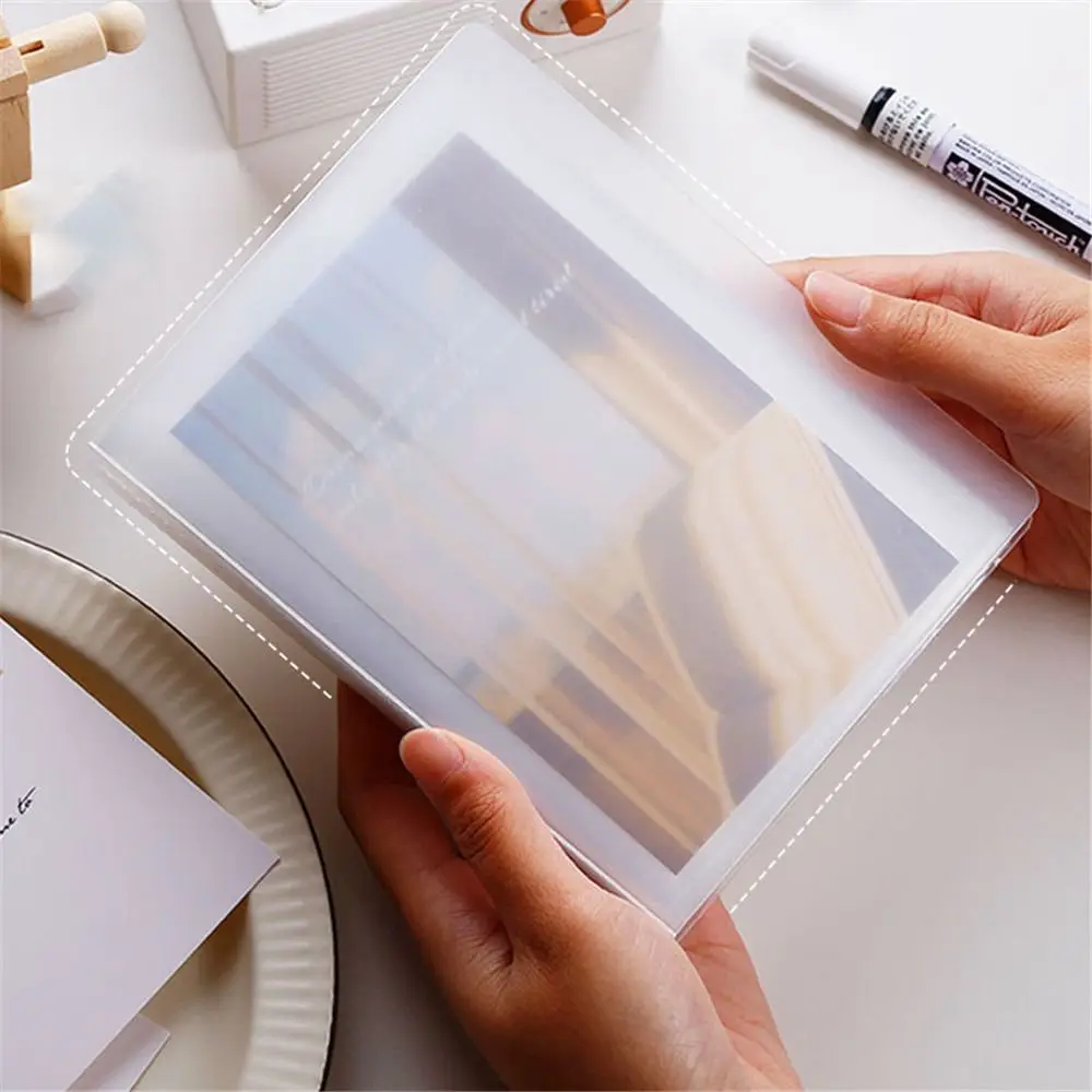 Transparent 40 Pages Pocket Storage Book Plastic Favorites A6 Folder Gift