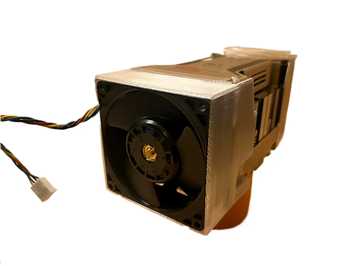 New 4U Heatsink Fan Shroud for NVIDIA A100 NVLINK SXM4 Compute GPU 4-wire PWM, 10,000 RPM