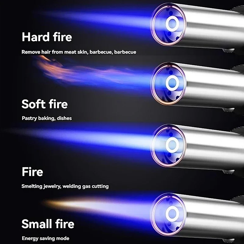 Gas Torch Flame Blowtorch Cooking Soldering Butane AutoIgnition Gas-Burner Lighter Heating Welding Gas Burner Flame