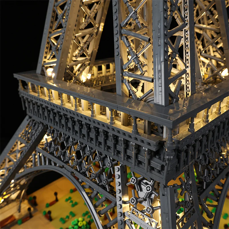 RC LED Light For 10307 10001 World Famous Model Eiffel Tower Toys Christmas Gifts (Not Included Building Blocks)