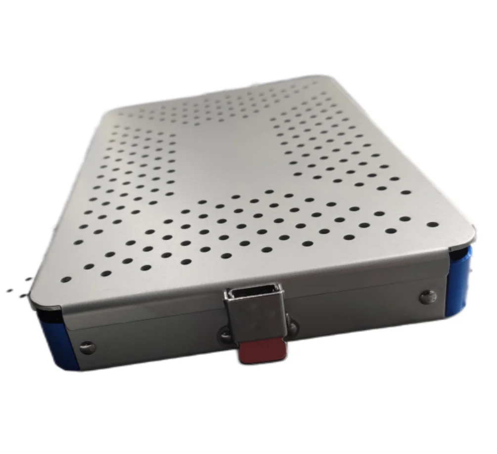 

Aluminium Alloy Medical Instrument Set Sterilization Box