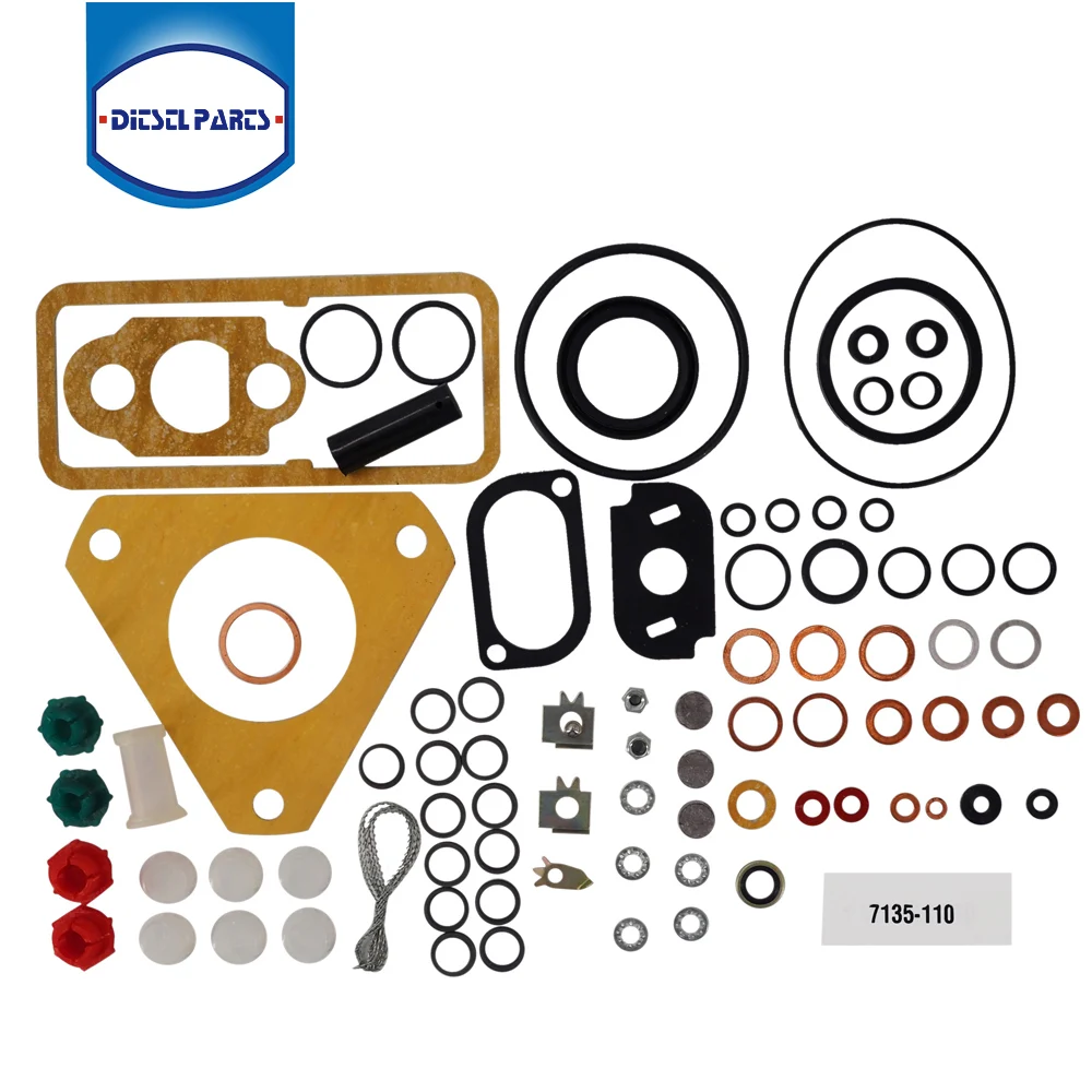 Diesel Fuel Pump Repair Kit 7135-110 DPA CAV Injector Pump Rebuild Kits Gasket Seal 800655 For Ford Massey Ferguson 3000 4000