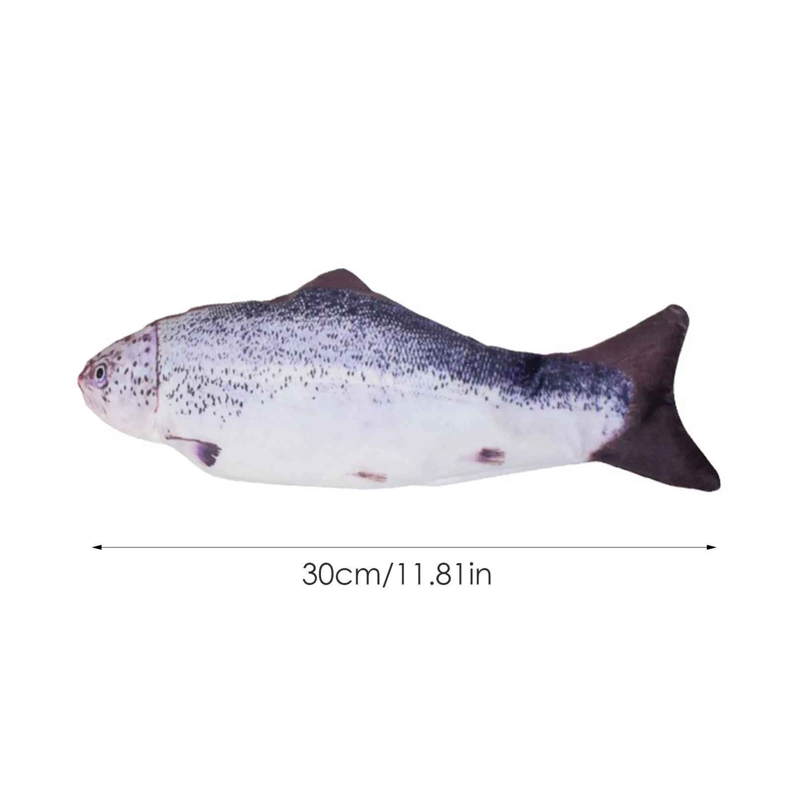 Pet Plush 3D Fish Cat Toy Interactive Fish Toys Simulation Fish Toy Cat Chew Toy,Cat Toys Fish USB Charger