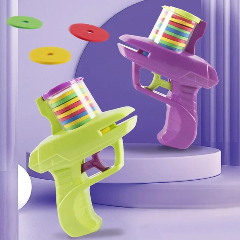 Pistole giocattolo per bambini Gravity 1911 EVA Launcher Gun Toy Fidget Toy per bambini Adulti Giocattoli antistress Regali di decompressione per bambini