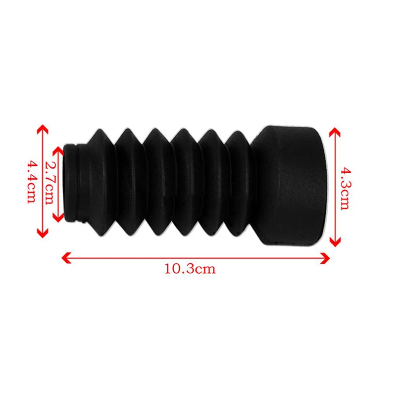 Paar Vorderradgabel Stoßdämpfer Gummi Gamaschen Staubschutz Gators Stiefel für Motocross Motorrad Zubehör Off Road Drit Bike – Detail 3