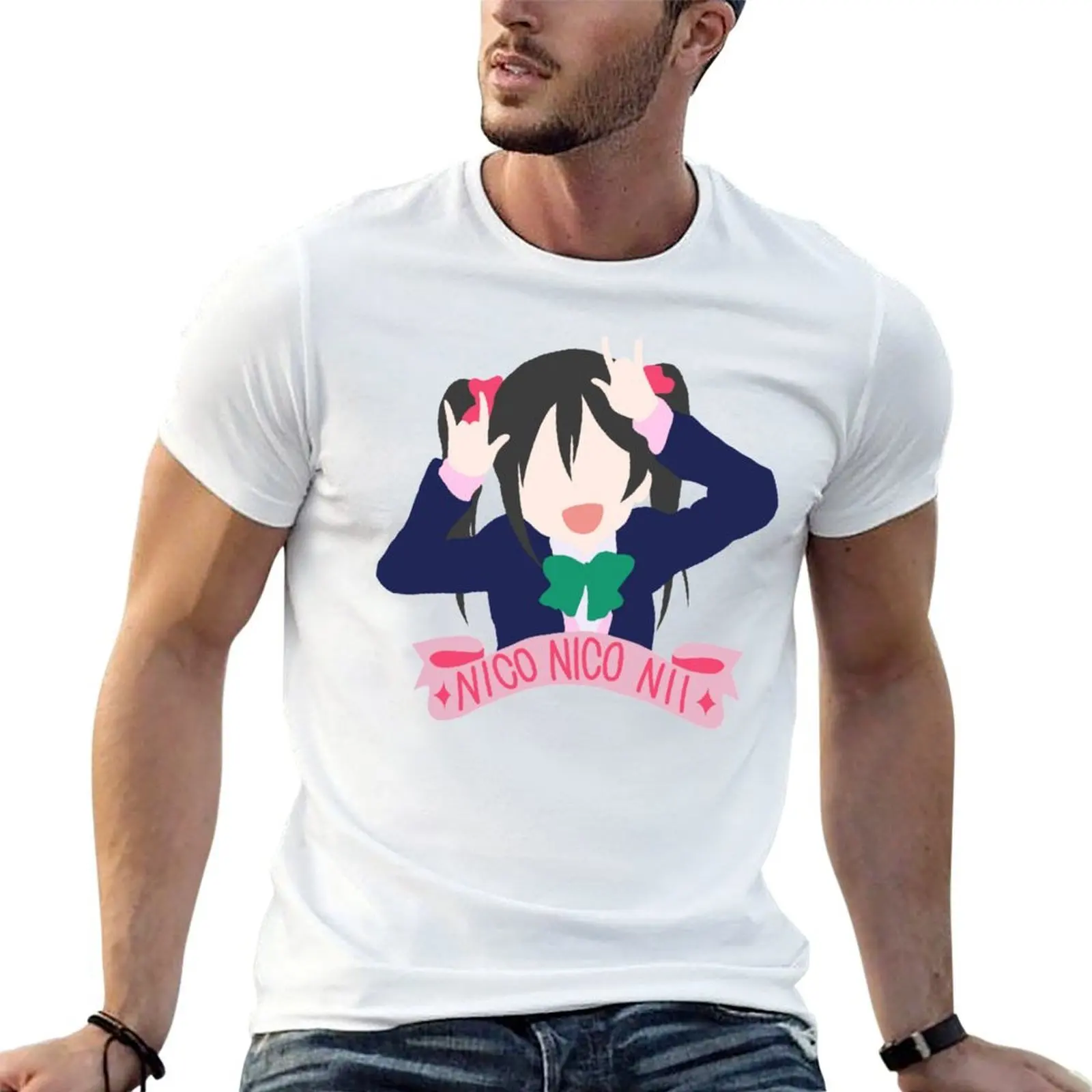 Nico Nico Nii T-Shirt Blouse new edition slim fit t shirts for men