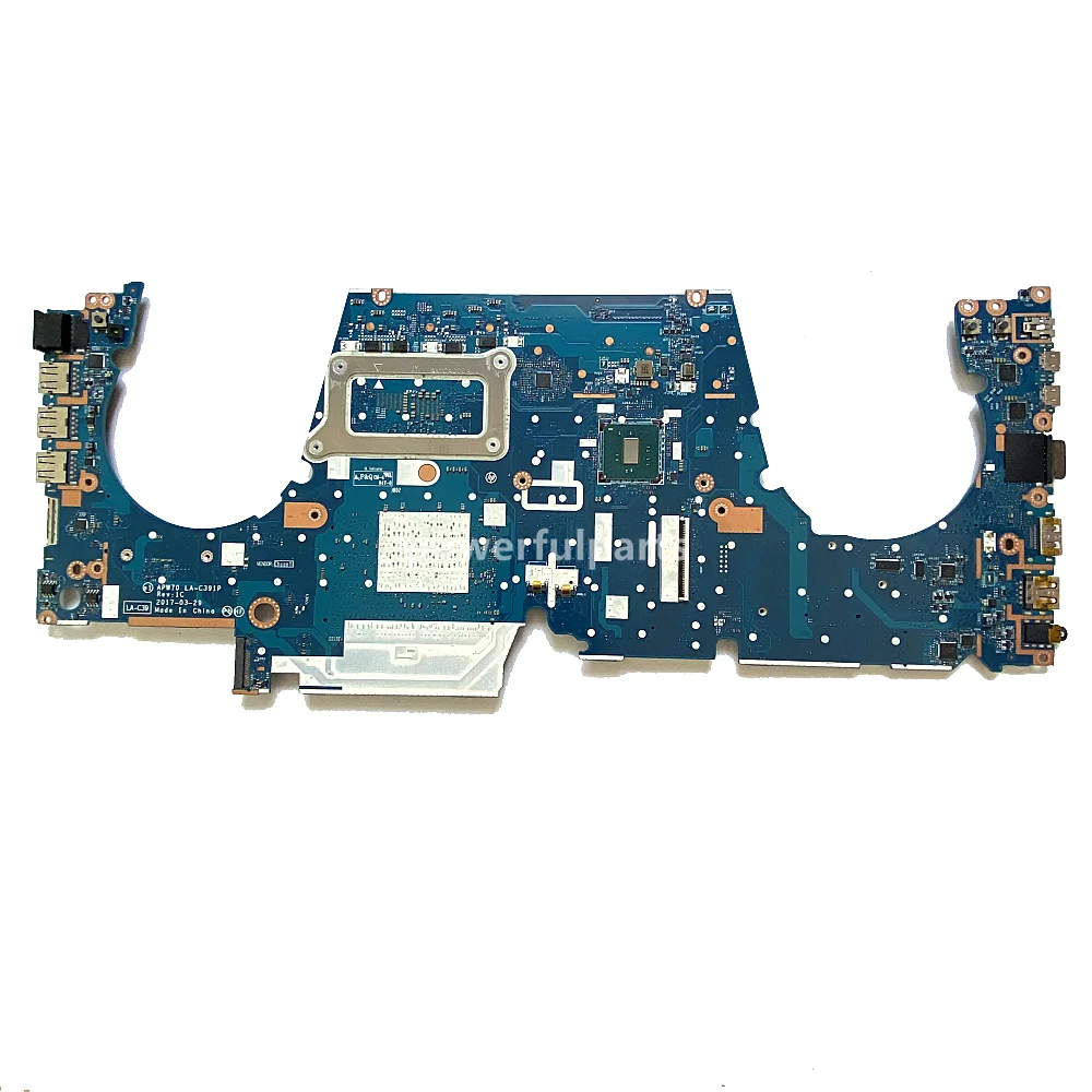 Working Good For HP Zbook 17 G3 Motherboard i7-6700HQ / i7-6820HQ CPU DDR4 APW70 LA-C391P 848302-601 848304-601 848302-001