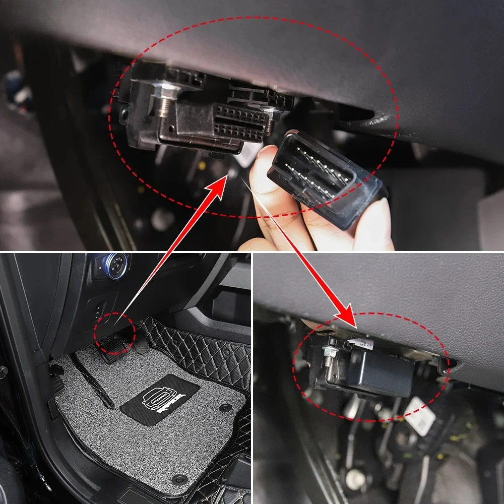 JHO Automatic Car Power Window Closer Module w/ Mirror Folding Function For F150 2016-2020 2018 2019 17 Raptor Accessories