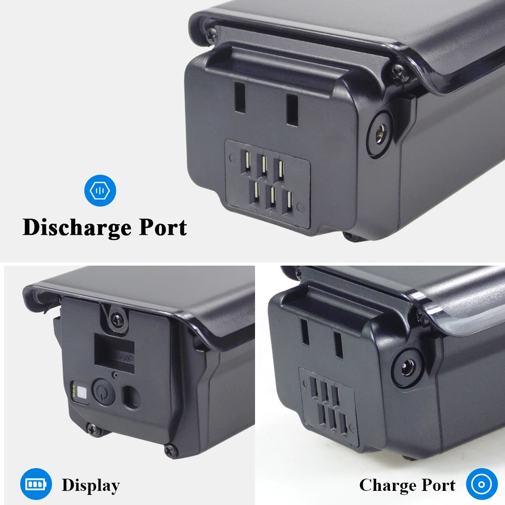 

Integrated 36V 48V ebike battery 13Ah 16Ah 17.5Ah 12.8Ah 14Ah for SYR 009 akku FitNord Ranger 700FS electric Bike