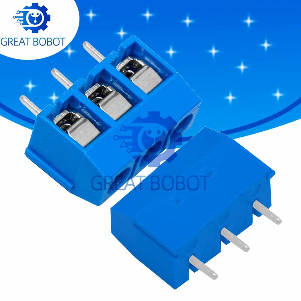 KF301-3P 5.08mm Pitch 3P PCB Screw Terminal (10PCS)