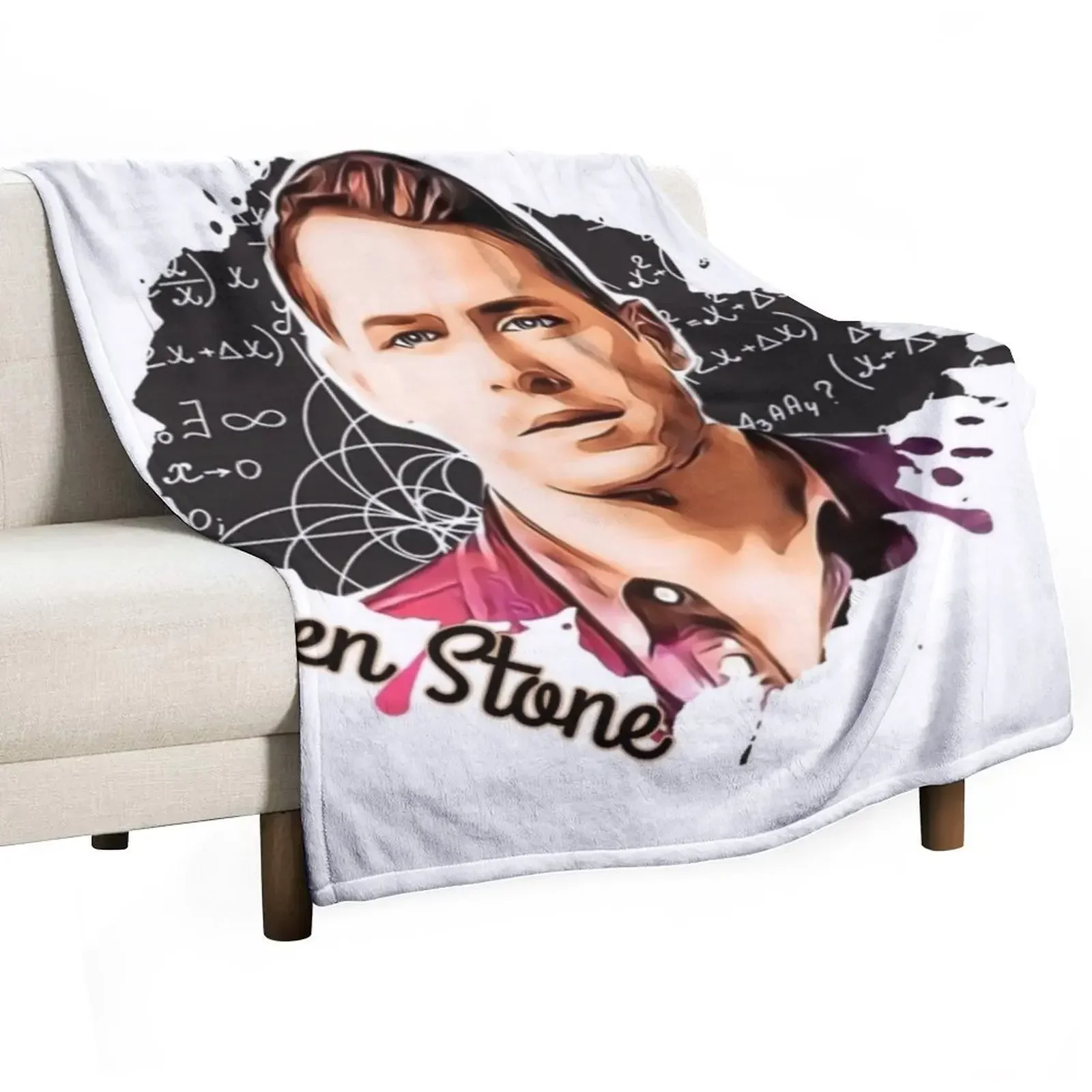 Ben Stone Cartoon Throw Blanket Blankets Sofas Of Decoration Soft Plaid for sofa Soft Blankets