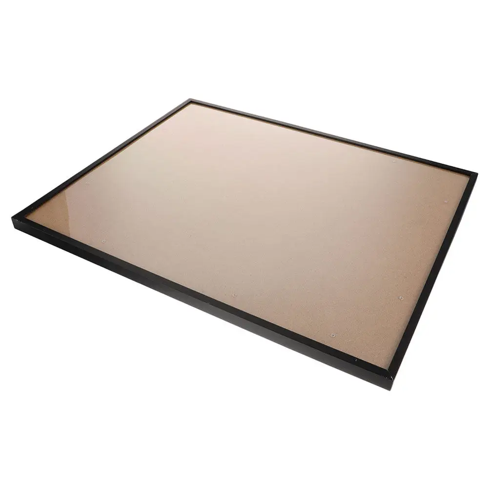 Aluminum Alloy Picture Frame Black Metal Poster Frame For Wall Mounting Large Display Holder For Elevator Advertising Modern