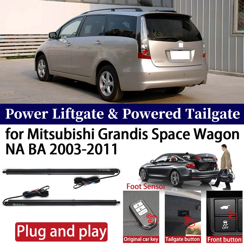 for Mitsubishi Grandis Space Wagon NA BA 2003-2011 Car Auto Power Electric Tailgate Liftgate Trunk Closer System Boot Lift Motor