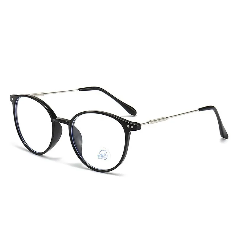 2pcs New Style Simple Black-Frame Clear Lens Fashion Glasses Large Frame Versatile for Street Style Women'S Fashion Accessory view 6