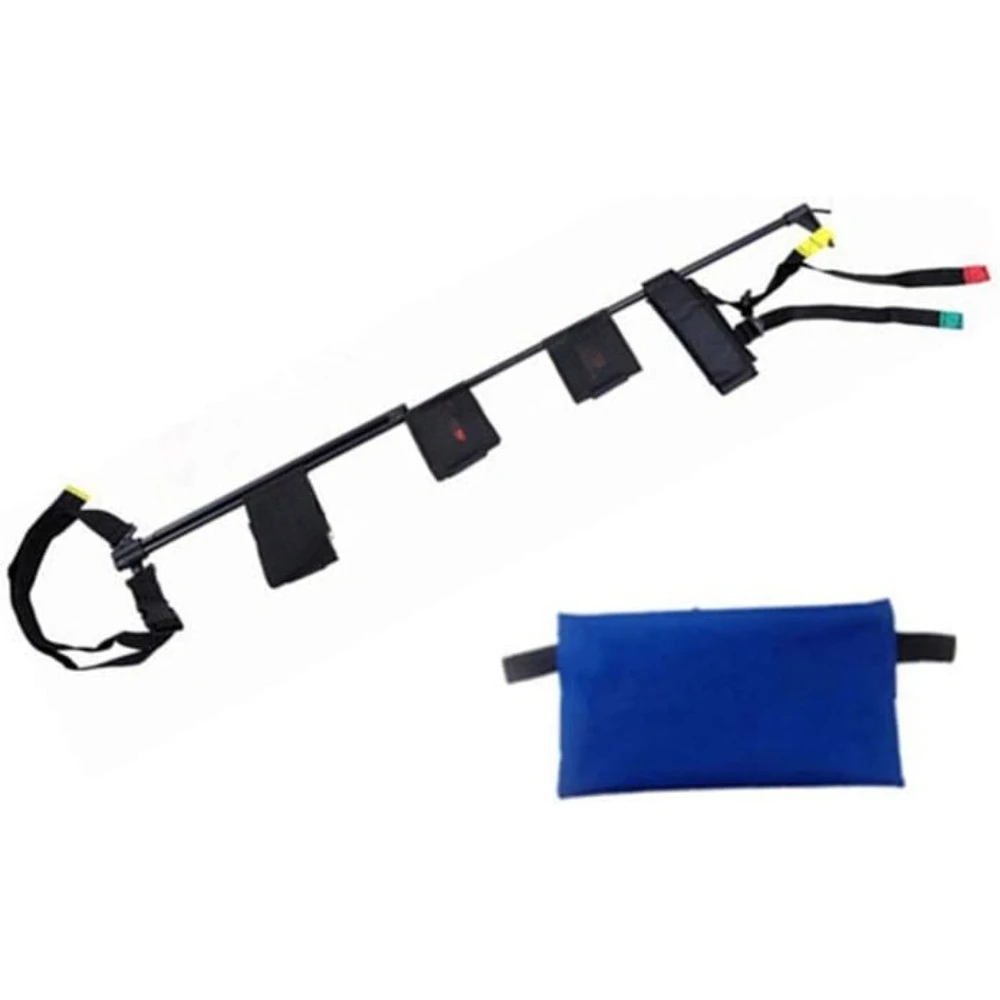 Health & Household Leg Traction Device,Traction Splint for Adult and Children, 4 Leg Straps Effectively Reducing Pain