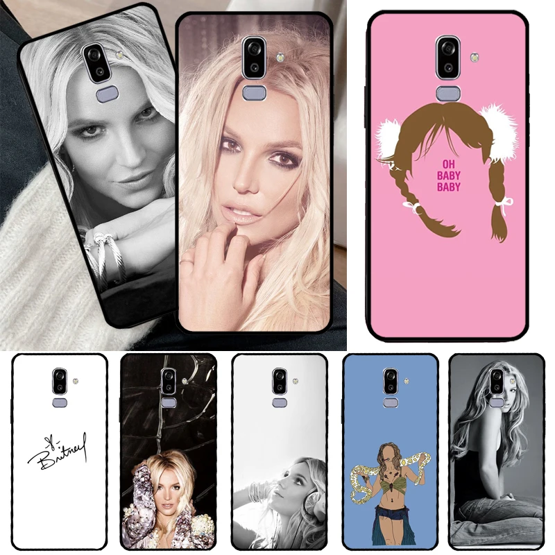 Britney Spears Case For Samsung Galaxy J7 J5 J3 2016 J1 A3 A5 2017 A6 A8 J4 J6 Plus A9 2018 Cover Coque