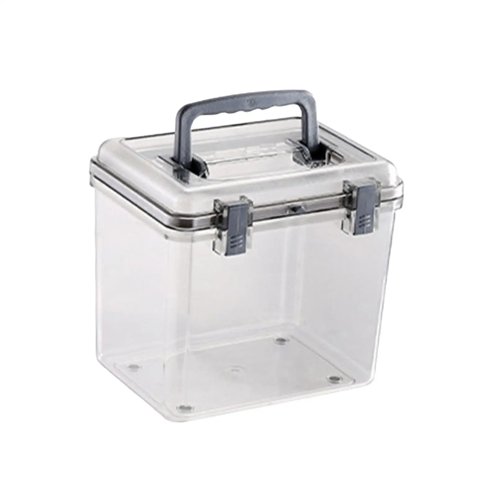 Camera Protective Case with Handle Transparent Waterproof Dry Box Wear Resistant