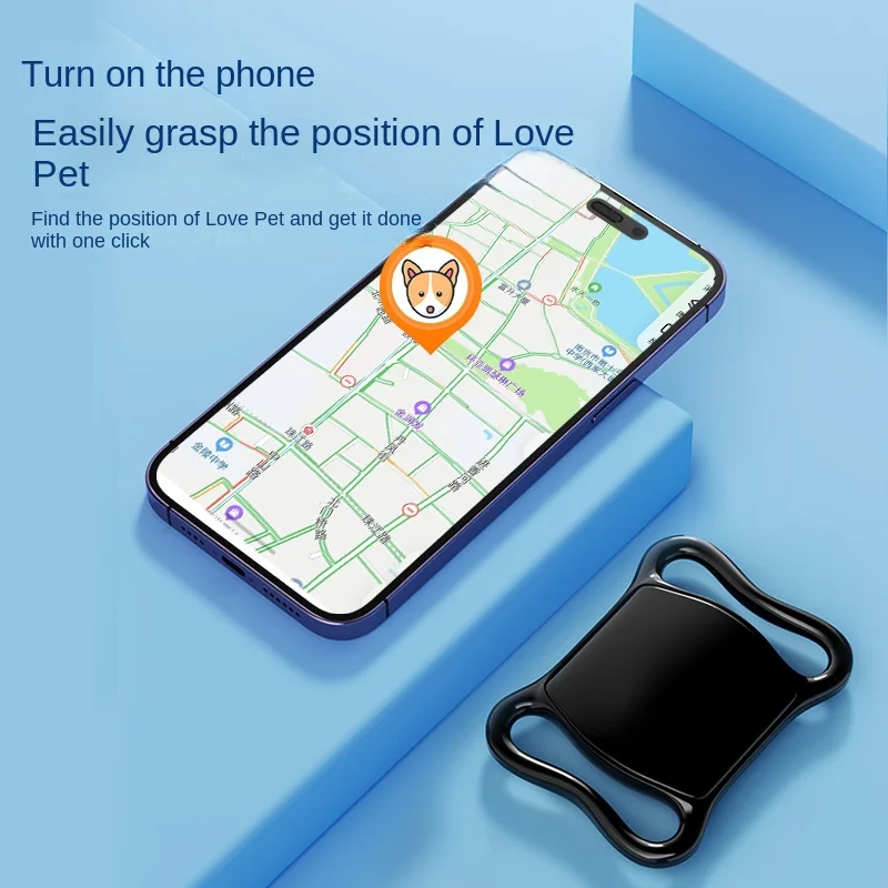 

Pet Dog Locator Cat Tracking Positioning Anti-Lost Artifact Waterproof Tracking Pet Collar Locator