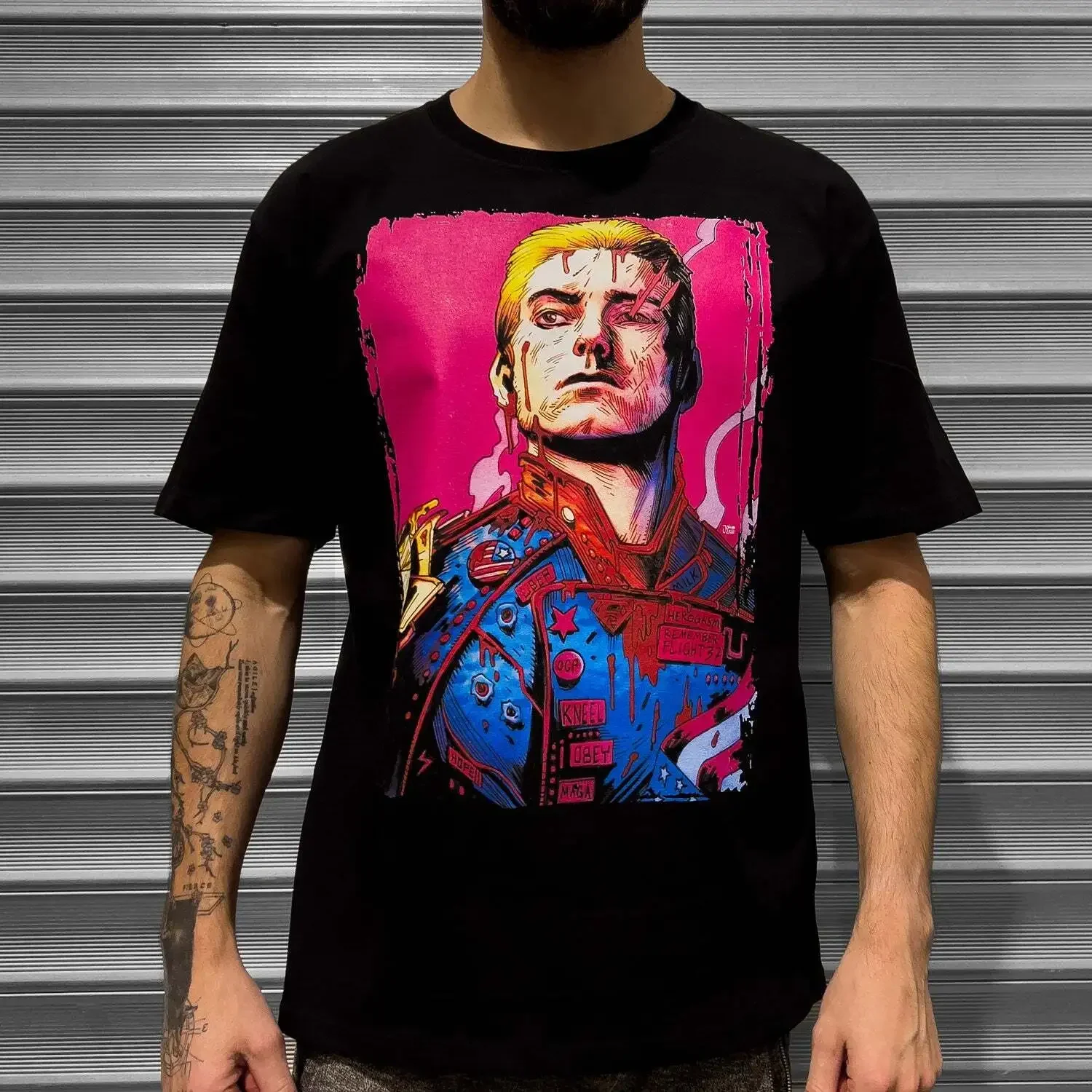 The Boys Homelander T Shirt Vought Billy Butcher Soldier Boys Starlight