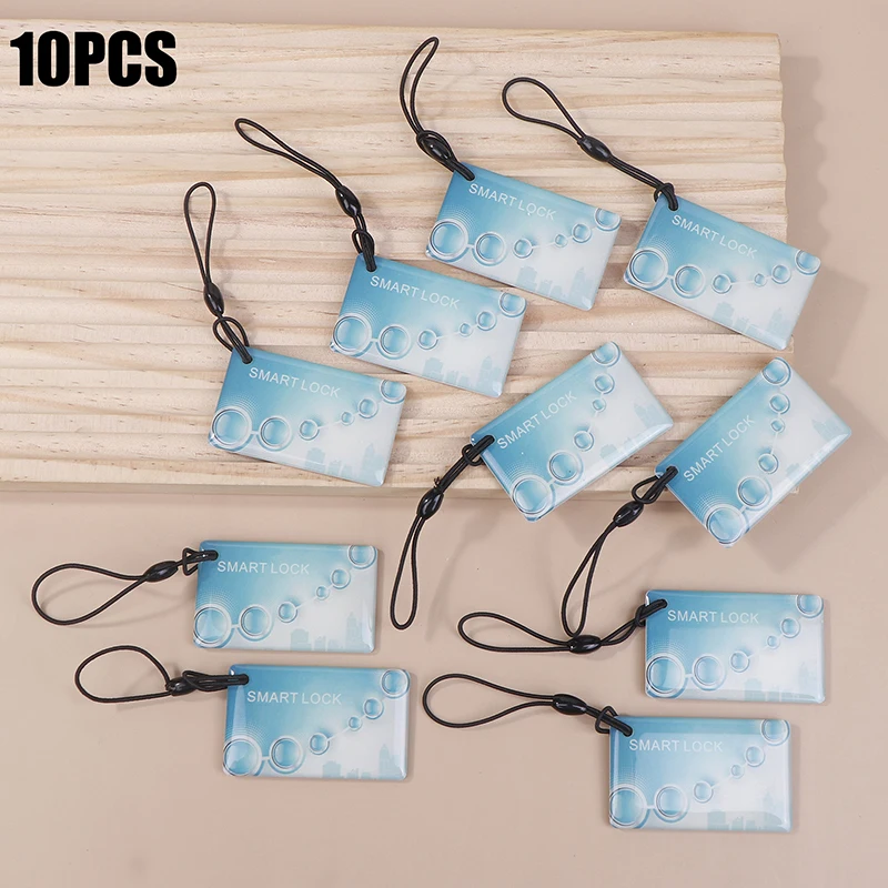 10PCS Smart Cards Card Blank 13.56mhz Additional IC Kard With Encrypted ISO Standard For Hotel Key Card Tuya Smart Door Locks